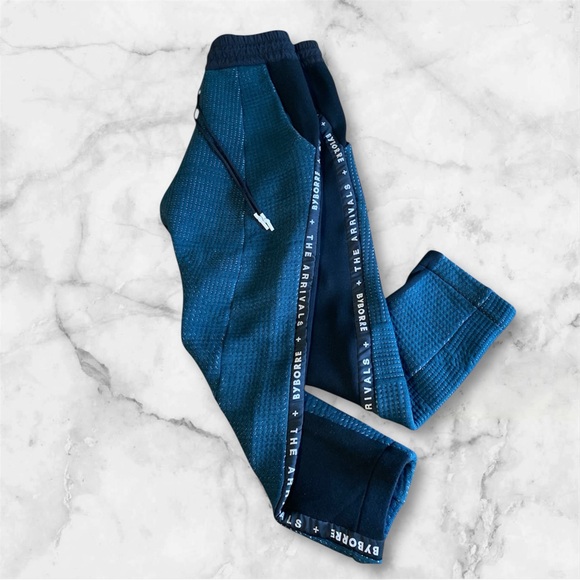 Byborre X The Arrivals Collab Logo Print Knit Sweat Pants...